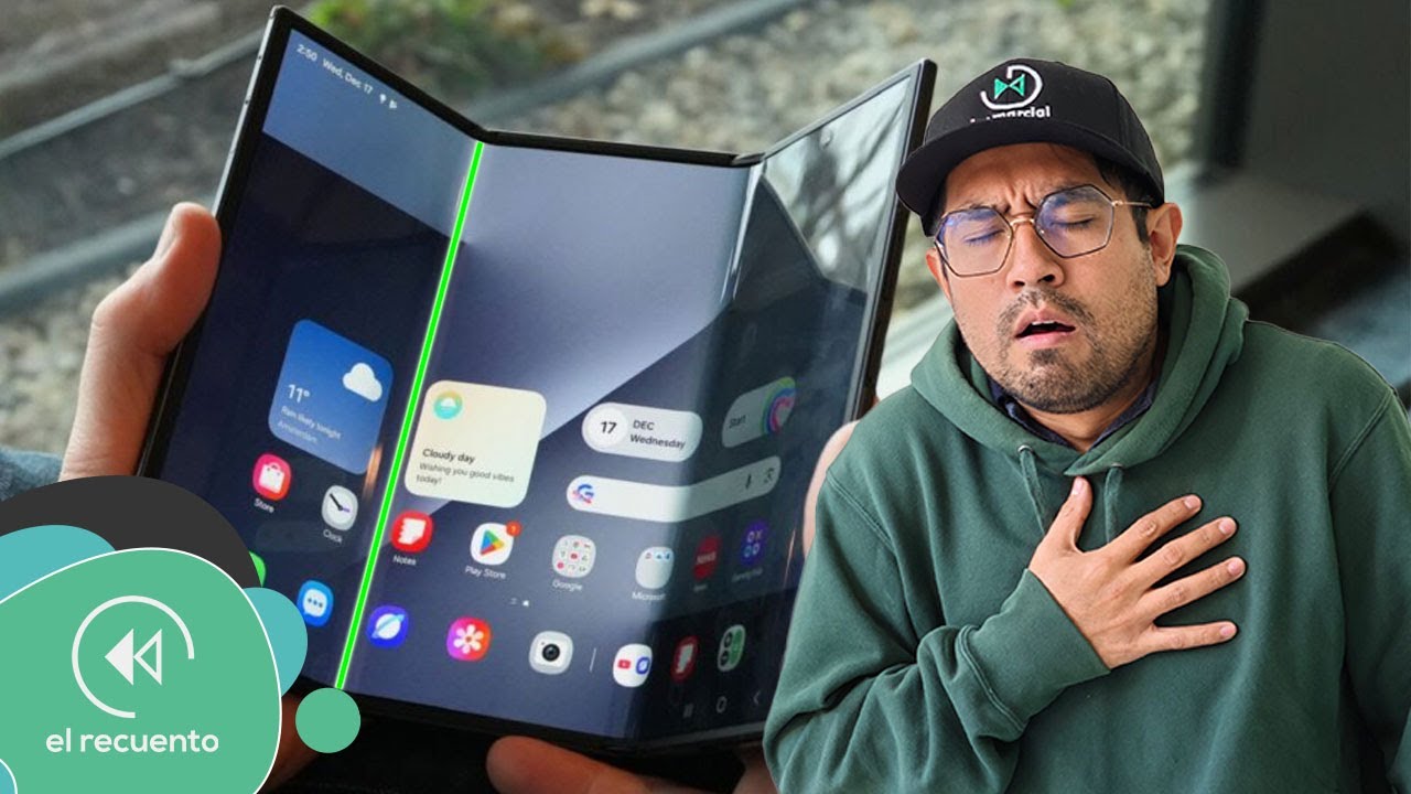 Primer Galaxy Z TriFold DAÑADO sale a la luz | El Recuento