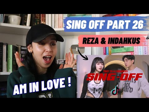 REZA DARMAWANGSA SING-OFF TIKTOK SONGS part 26 vs @INDAHKUS REACTION| Reaction Holic