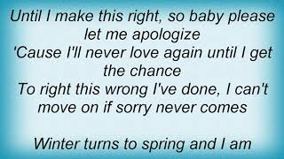 All-4-One - If Sorry Never Comes Lyrics