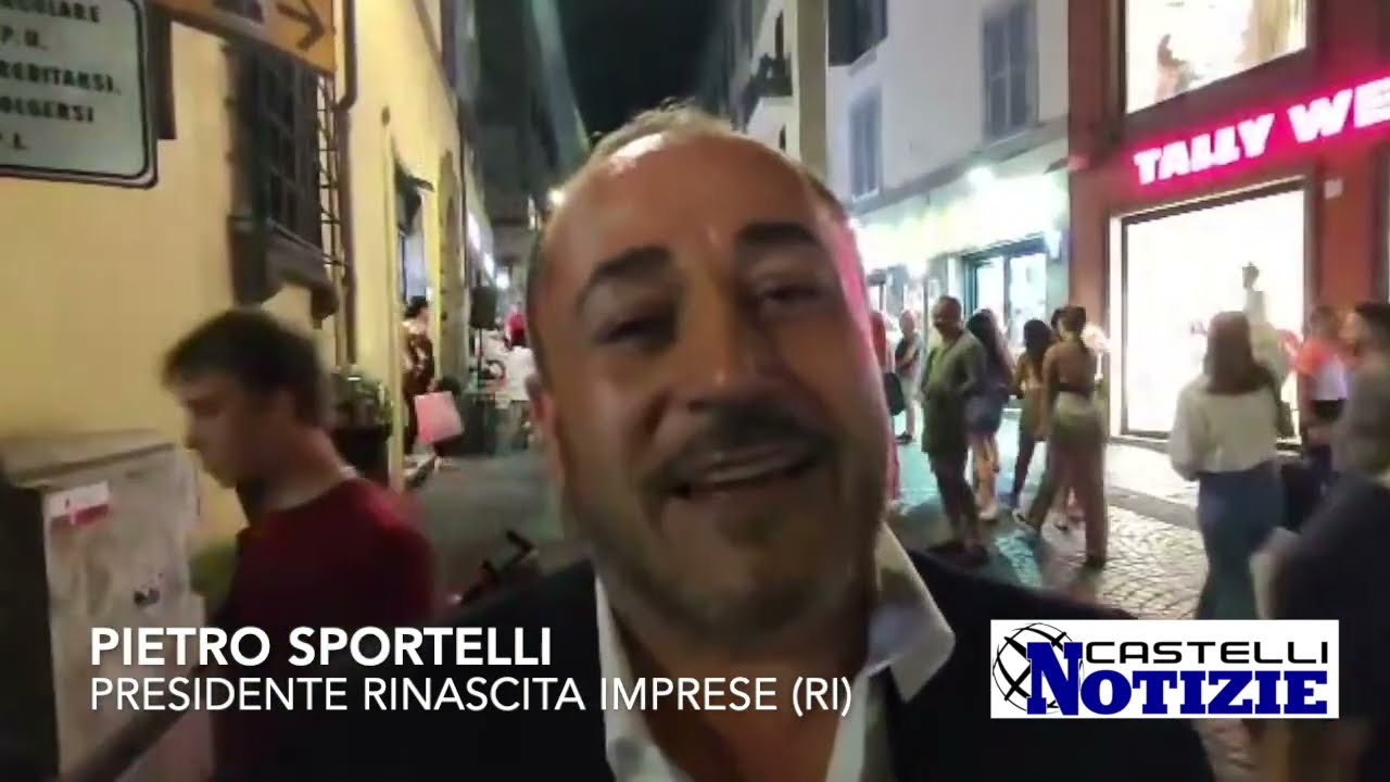 Velletri, Pietro Sportelli sulla “Notte dei Saldi: “Davvero un gran successo, avanti così”