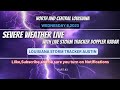 LIVE SEVERE WEATHER Tornado Watch Is In Place For North And Central Louisiana Weather Radar PART 3