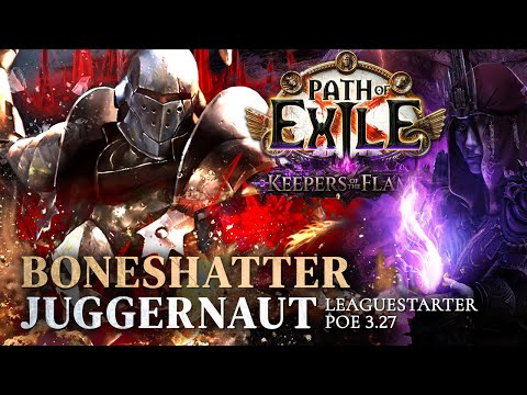 This Build RUSHES To T16 Maps SUPER FAST!! - Bleed Boneshatter Juggernaut [PoE 3.27]