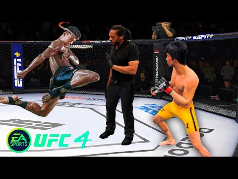 UFC4 Bruce Lee vs Buakaw Banchamek EA Sports UFC 4 PS5 Rematch