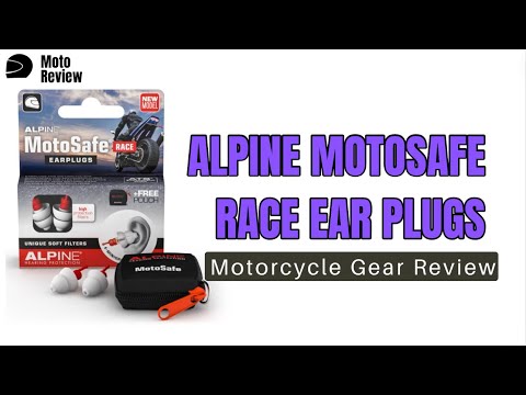 ALPINE MotoSafe Race EAR PLUGS [REVIEW]