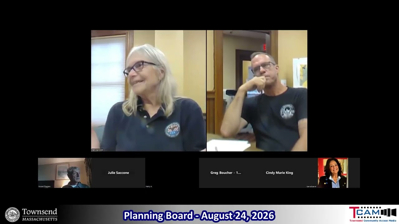 From the Planning Board