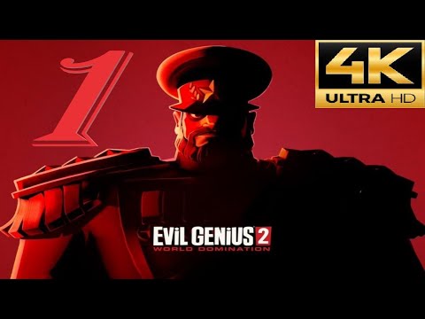 Evil Genius 2 World Dominations  Gameplay  (Ep1 ) no commentary 4K-60FPS PC