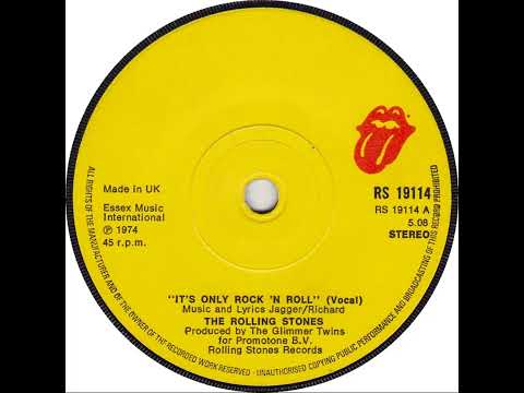 UK New Entry 1974 (168) Rolling Stones - It's Only Rock 'n Roll