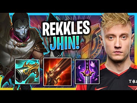 REKKLES PERFECT GAME WITH JHIN IN KOREA SOLOQ! | T1 Rekkles Plays Jhin ADC vs Senna!  Season 2023