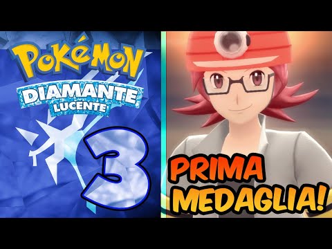 Gameplay ita Pokemon Diamante lucente - episodio 3 - Prima medaglia Mineropoli