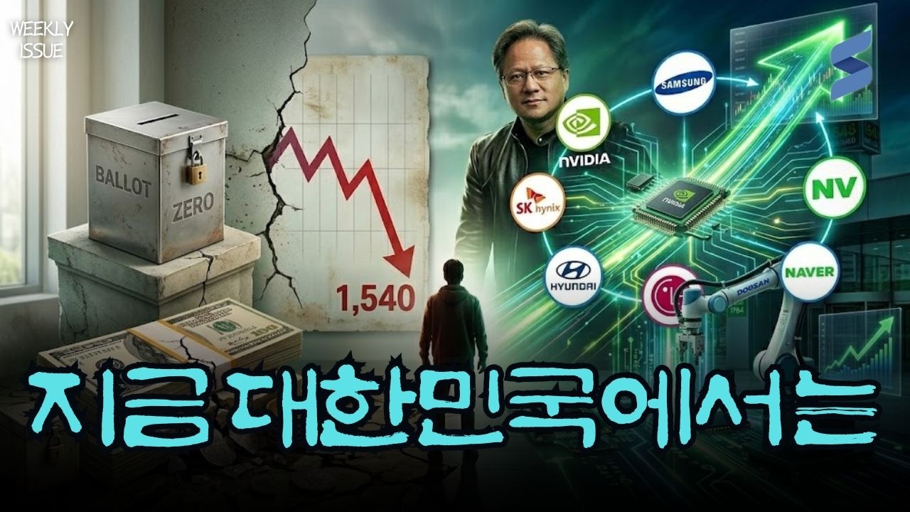 지금 대한민국에 일어난 일들, 사상 초유 사태부터 엔비디아 동맹까지