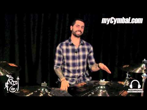 Meinl 14" Classics Custom Dark Hi Hat Cymbals - Adam Tuminaro - 1032/1300g (CC14DAH-1090915FF)