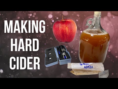 Hard Cider From Scratch - Apples to Fresh Juice to Alcohol