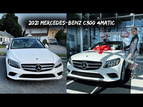 2021 Mercedes-Benz C300 4Matic Polar White | HUEYYROUGE