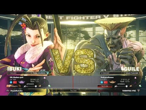 Street Fighter V:AE - DK-Radau.ps4 Vs. AYI-AVCISI / VolcanoRosso (Turkish FGC)