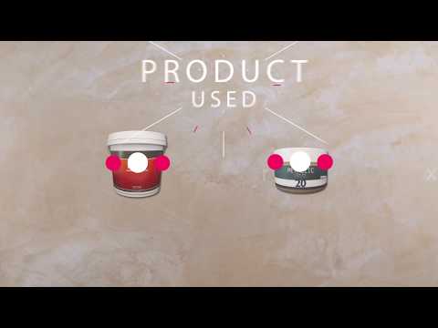 Macoavell Special Effect - White Plaster with K gold Wax