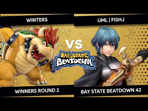 Bay State Beatdown 42 - Winters (Min Min, Bowser) vs UML | FishJ (Byleth) - Winners Round 2