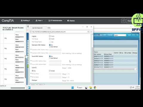 🔐 **Network+ 10.4.3 Lab Secure Access to a Switch 2 | TestOut Walkthrough & MAC-Based ACL Tutorial**