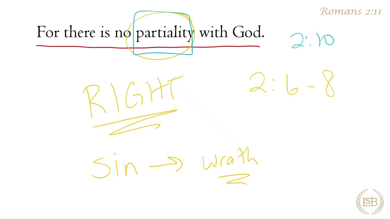 BTV: Romans 2:11