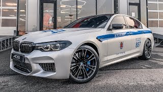 СДЕЛАЛ ИЗ СВОЕЙ BMW M5 F90 ПОЛИЦЕЙСКИЙ АВТОМОБИЛЬ! BMW M5 F90 ДПС EDITION! (АВТОВЛОГ #33)