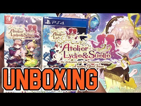 Atelier Lydie & Suelle The Alchemists and the Mysterious Paintings (PS4/Switch) Unboxing!!