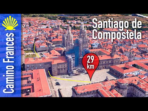 Mappa del Camino Frances 32 | A Coruña | A Salceda-Santiago 28,24 km
