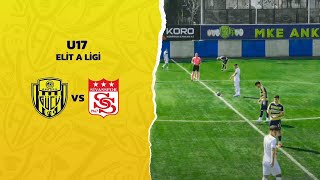 U17 Elit A Ligi MKE ANKARAGÜCÜ - NET GLOBAL SİVASSPOR