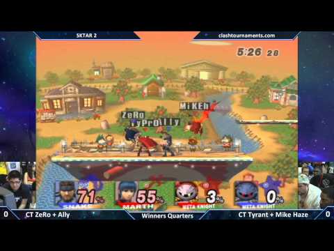SKTAR 2 - CT ZeRo + Ally vs CT Tyrant + Mike Haze - Winners Quarters - SSBB