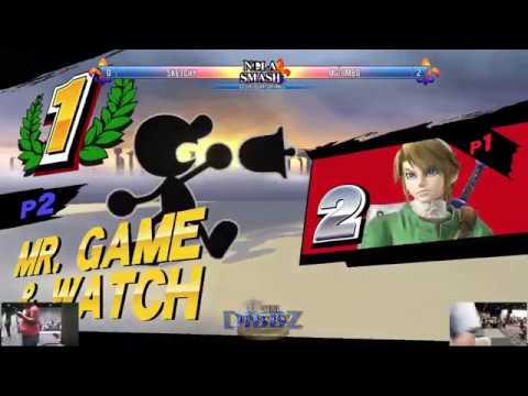 MechaCon 2017 - Sketchy (Link) vs  MG | Jimbo (Game & Watch) - SSB4 - Smash for Wii U