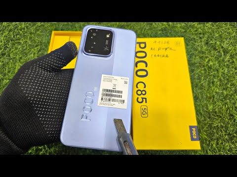 Thumbnail for POCO C85 5G Unboxing & First Look 😮 | 4GB/128GB | Budget Beast? 🔥