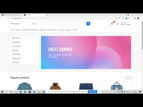 React 17 Bootstrap 5 Ecommerce Template Free Download