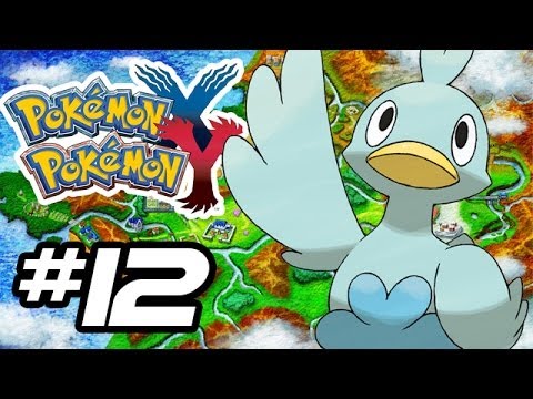 Pokemon X and Y Gameplay Walkthrough - Part 12 - DUCKKKKKK!! Playthrough (Pokemon Gameplay 3DS HD)