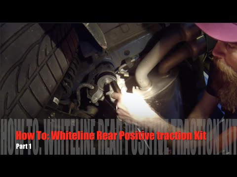 How to install Whiteline Positive Traction kit Part: 1