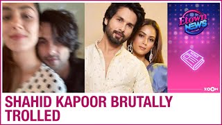 Shahid Kapoor mercilessly TROLLED for sharing a blurry picture with wife Mira Rajput