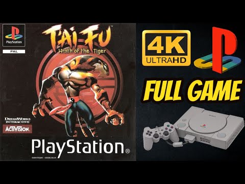 T'ai Fu: Wrath of the Tiger | PS1 | 4K60ᶠᵖˢ UHD🔴 | Longplay Walkthrough Playthrough Full Movie Game