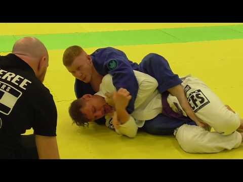 Callum Hanman vs Adam Zielinski - All Stars BJJ London Pro 2019 - Purple Adult - Open