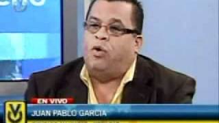preview picture of video 'Juan Pablo Garcia Diputado AN: Cualquier candidato de la oposicion le gana al presidente Chavez'
