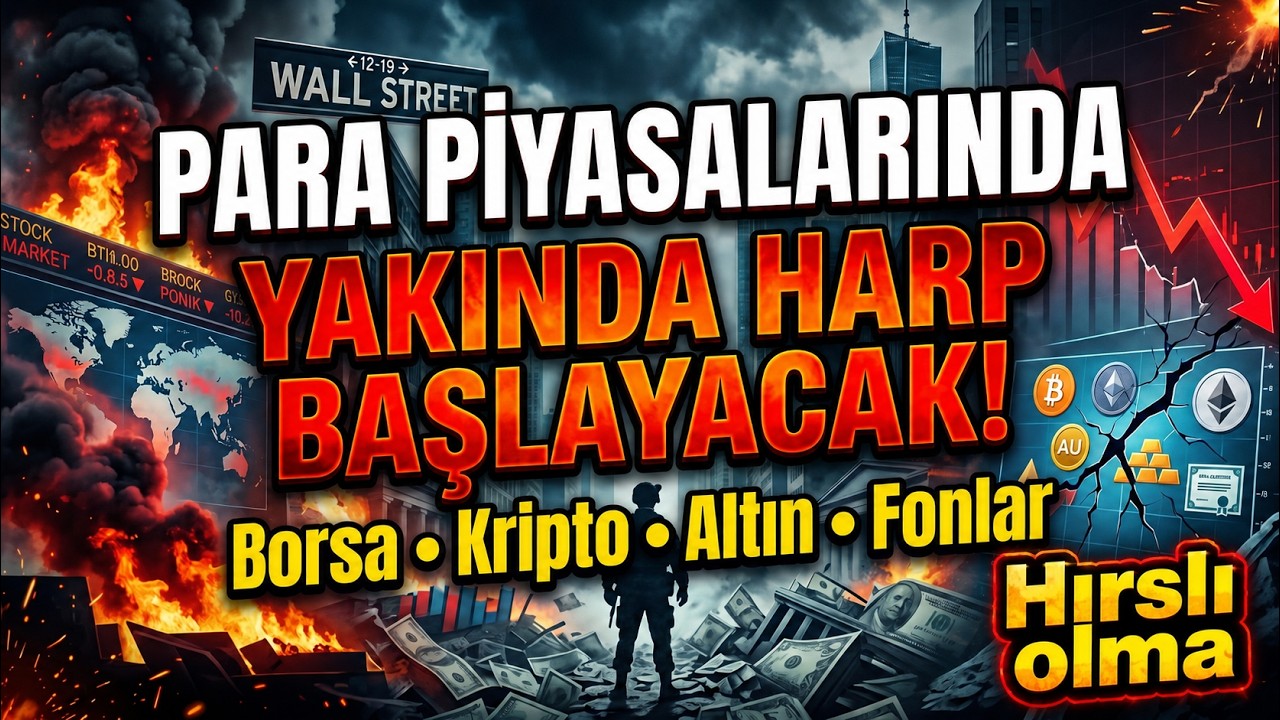 Büyük Piyasa Savaşı Başlıyor! Altın, Borsa, Kripto ve Fonlarda Hırsa Dikkat!