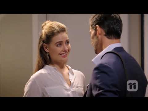 Chloe and Pierce kiss on the neck scene ep 7959