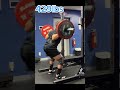 419LBSX5 HIGH BAR SQUAT!