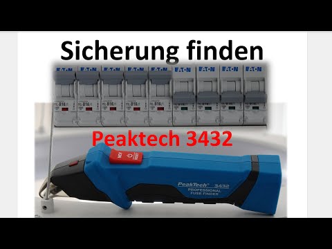 Peaktech 3432 Fuse Finder (Part 3) / Identify Socket Circuits / Electrical Engineering