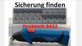 Peaktech 3432 Sicherungsfinder (Teil 3) / Steckdosenstromkreise identifizieren / Elektrotechnik