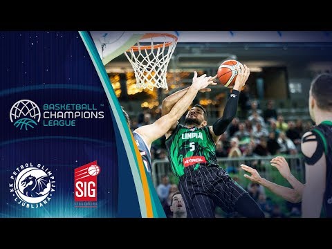 Petrol Olimpija v SIG Strasbourg - Full Game - Basketball Champions League 2017-18
