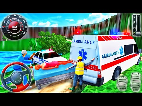Ambulance Rescue Mission Simulator 2020 - Crazy Offroad Emergency Van Drive - Android GamePlay