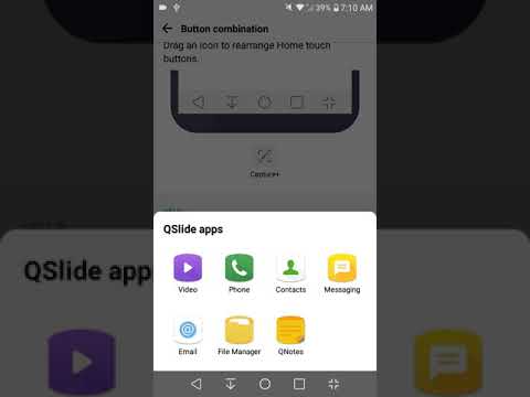 LG K30 Buttons - Add upto 5 Home Touch Buttons