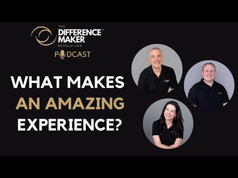 🎙️E149 |  What Makes An Amazing Experience?