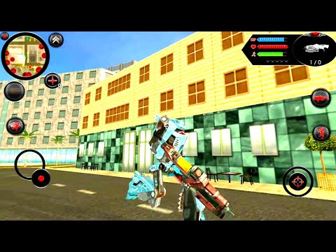 Robot Shark #2 (By Naxeex Robots) Android Gameplay HD
