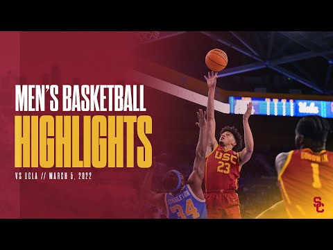 Men's Basketball: UCLA 75, USC 68 - Highlights 3/5/22