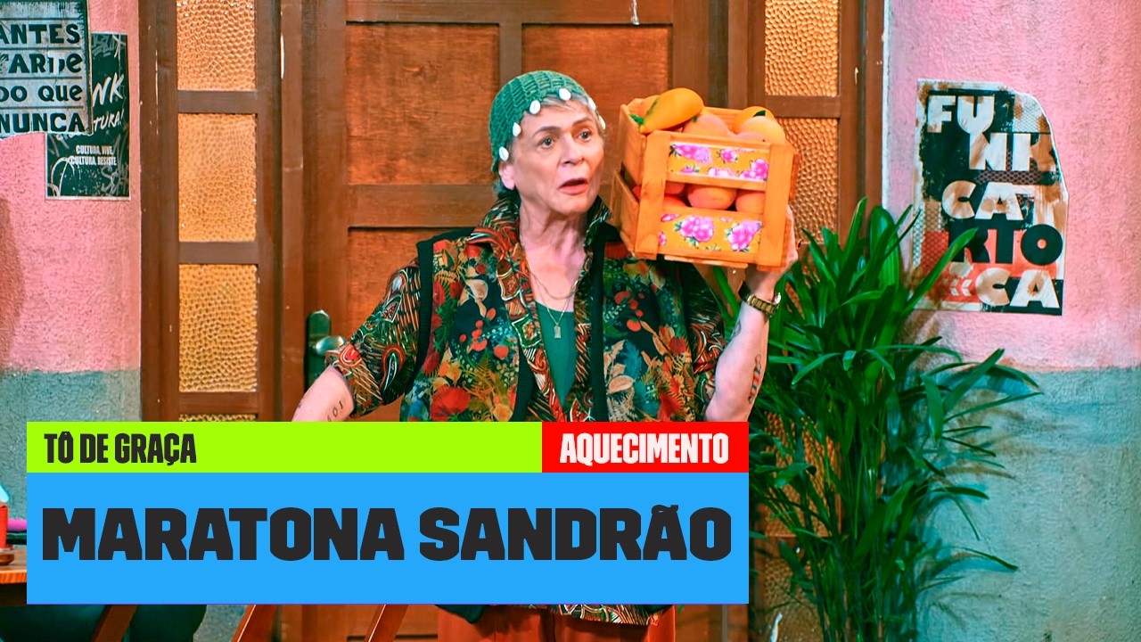 MELHORES MOMENTOS da Graça e Sandrão! | Aquecimento Tô de Graça | Multishow