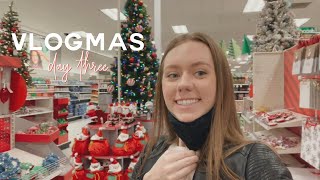 VLOGMAS DAY 3: target adventures + hobby lobby *christmas edition*