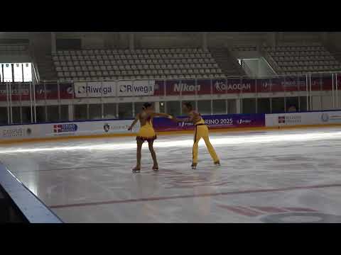 Daria Stiegler / Adrian Stiegler – International Adult Cup 2025 – Torino (ITA), Adult Pairs